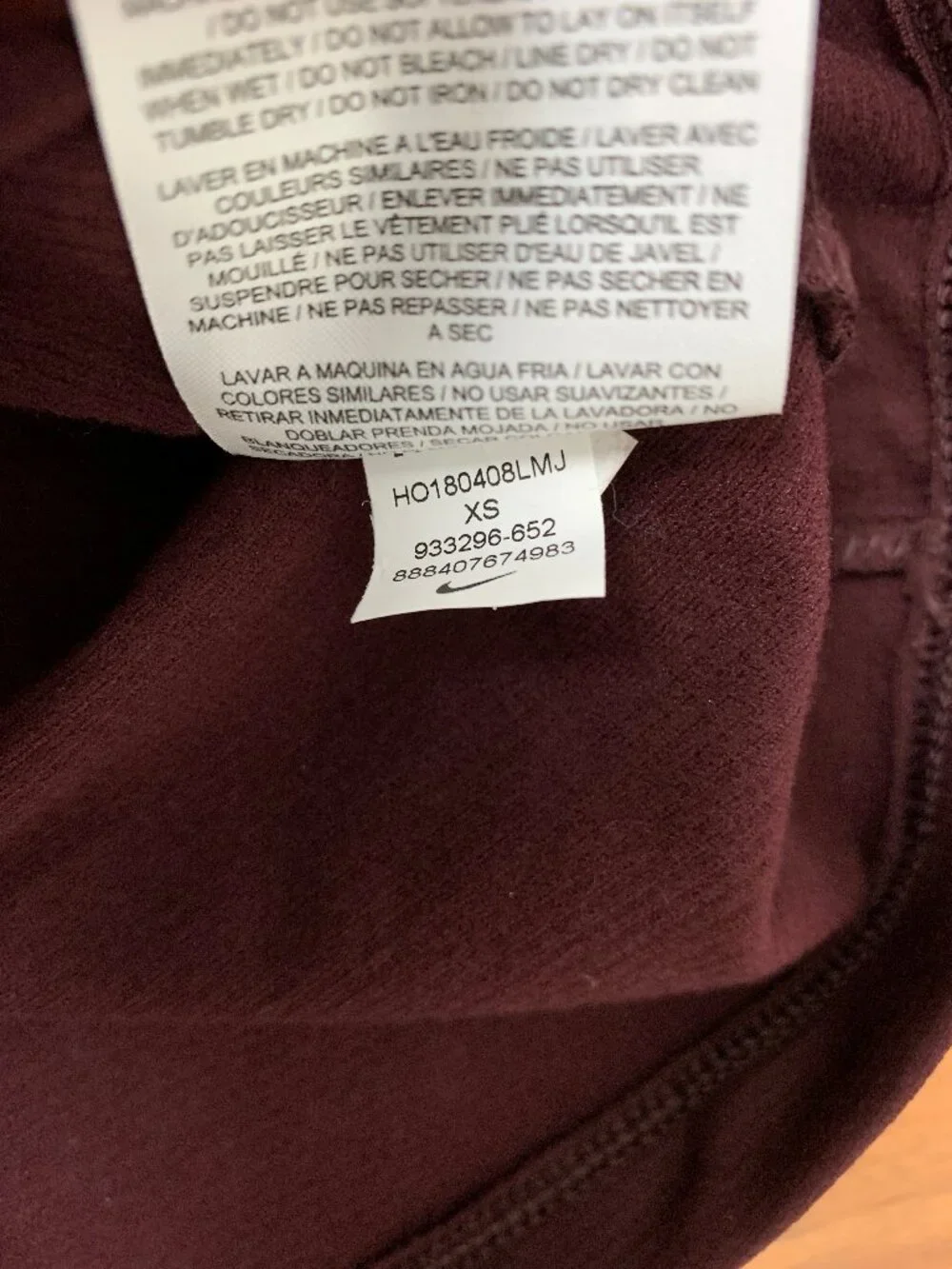 Nike Hyperwarm Turtleneck Pullover Women's XS 933296-652